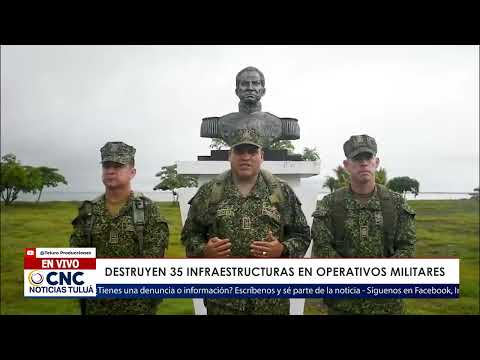 🚜🌿 La Fuerza Pública elimina laboratorios de pasta de coca en Nariño y Cauca.