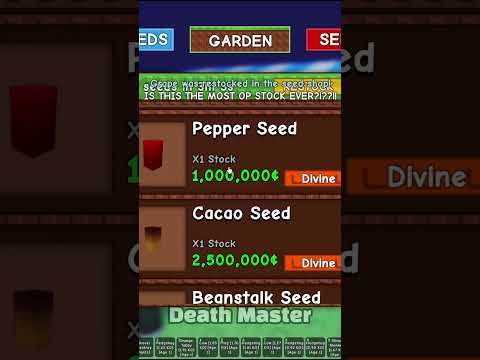 Best Stock Ever in Grow a Garden