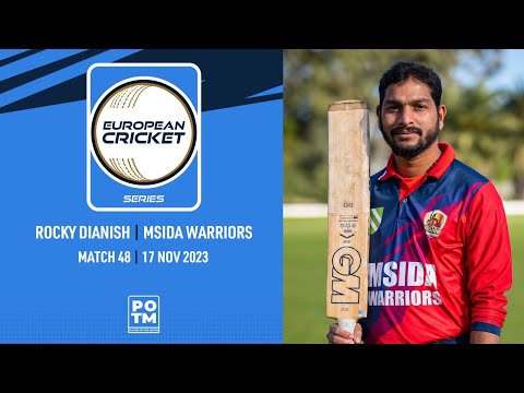 POTM: R.Dianish - BBL vs MSW | Highlights | ECS Malta, Encore | 17 Nov 2023 | ECS23.984