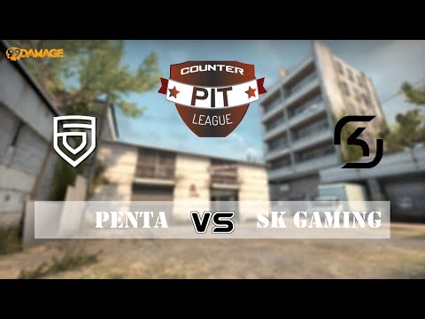 PENTA Sports vs. SK Gaming | Counter Pit League Season #2 | de_cache Map 1