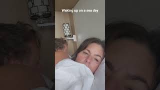 waking up to this on a sea day 🌊 #seaday #cruise #shorts