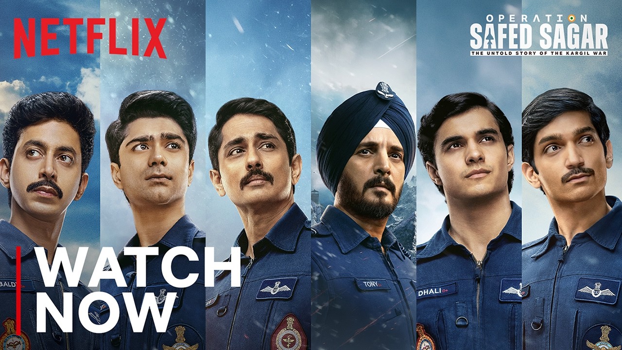 Operation Safed Sagar | Watch Now | Siddharth, Jimmy Shergill, Abhay, Mihir, Taaruk | Netflix
