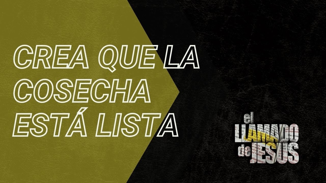 7 CREA QUE LA COSECHA ESTÁ LISTA Y Verás Grandes Cosas