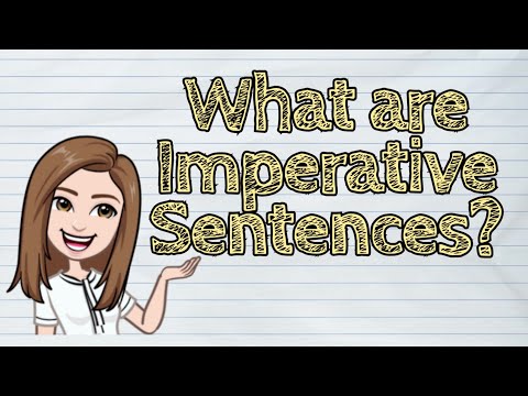 (ENGLISH) What are Imperative Sentences? | #iQuestionPH