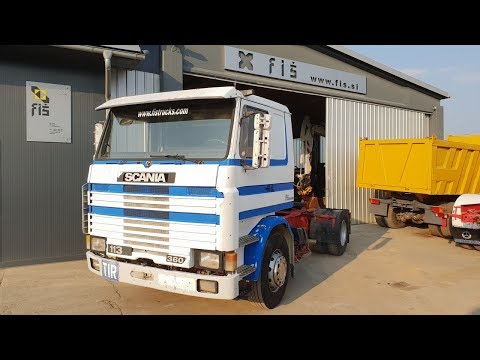 TRUCK SCANIA 113M 360 4X2 TRACTOR UNIT FIŠ TRUCKS & MACHINERY SLOVENIA