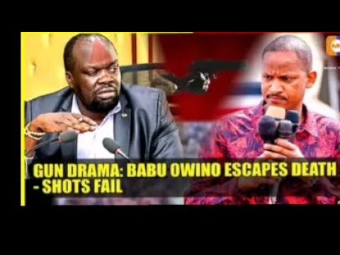 BABU OWINO Escapes DEATH As SHOTS FAIL #news #birds #trythatinasmalltown #automobile 