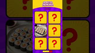 TESTE DE INTELIGÊNCIA/JOGO DA MEMÓRIA. #quiz #quiztime