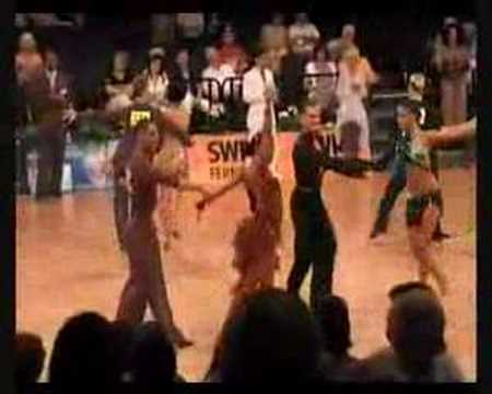 Martin Dvorak a Zuzana Silhanova Samba