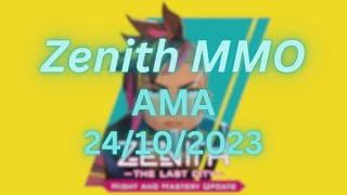 Zenith: The Last City AMA - 24/10/2023
