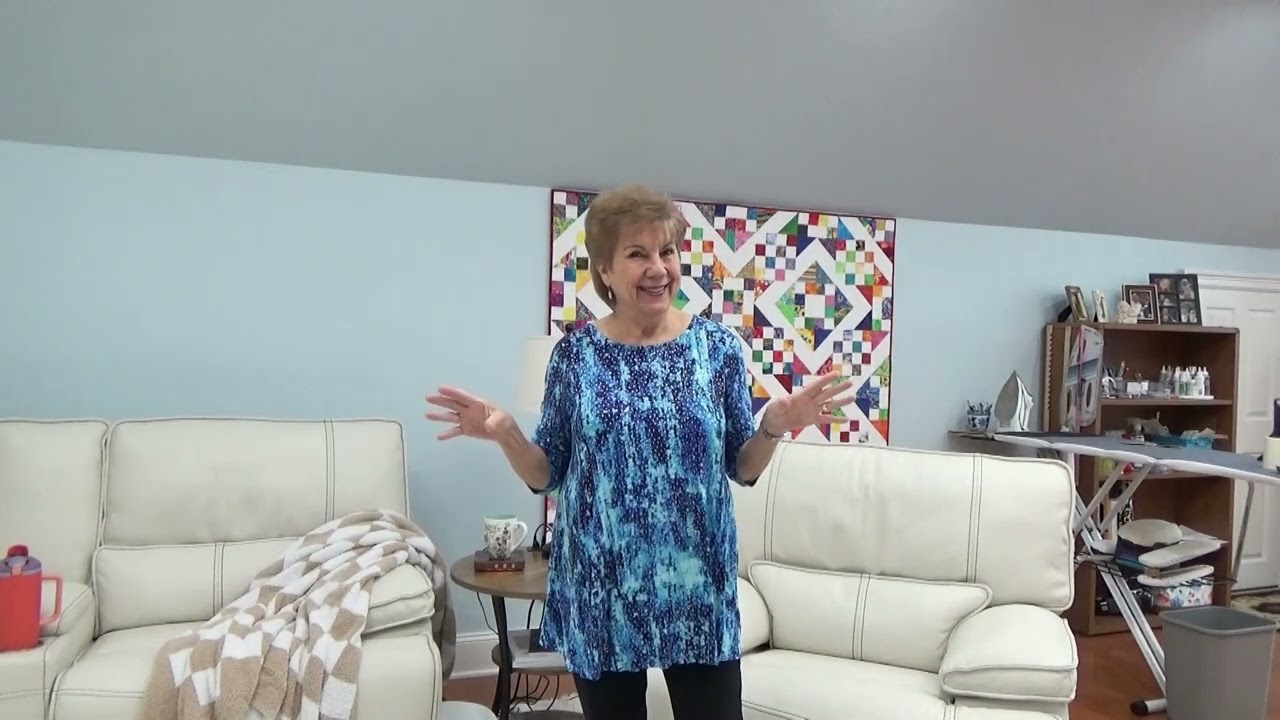 Meet Lisa, Torturous Attempt Extracting Applique Shapes, Finishing Floral Quilt and Chat