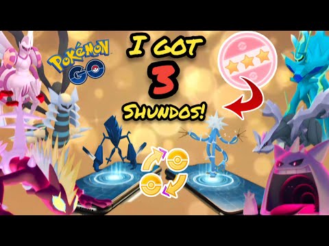 100x Shiny Pokémon Lucky Trades ✨ in Pokémon GO! Best way to get a Shundo! 💪