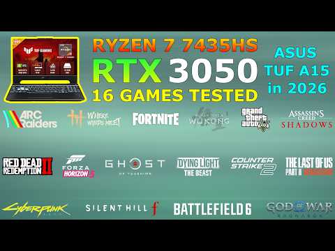 ASUS TUF A15 - Ryzen 7 7435HS + RTX 3050 - Worth Buying in 2026?