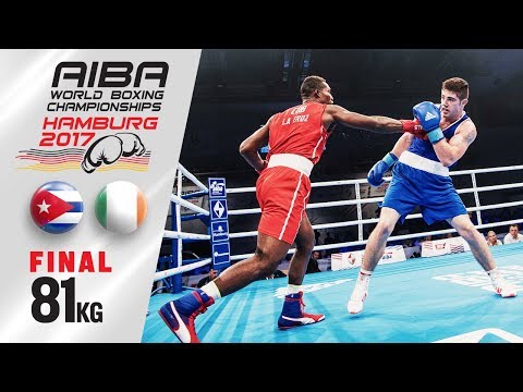 Final (81kg) LA CRUZ Julio (Cuba) vs WARD Joseph (Ireland)