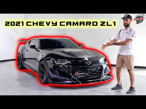 ZL1 Camaro Mods | Batmobile Mode Activated! | Murdered Out with Carbon Fiber | @AutoAddictUSA