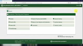 How to Run A Degree Progress Audit (DARS)