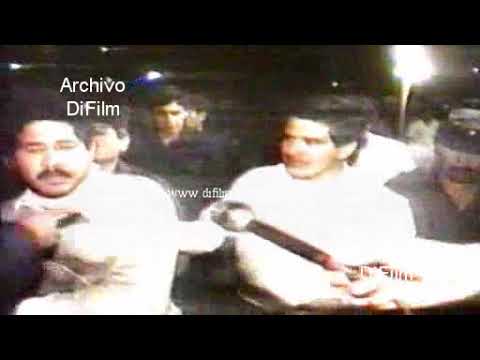 Gresca en protesta policial que reclamaba salarios atrasados en Jujuy 1992