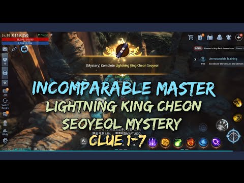 MIR4: Incomparable Master Mystery| Lightning King Cheon Seoyeol | Complete