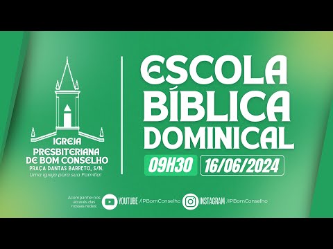 Quando a Cultura Vira Evangelho | 1 Coríntios 10.14-33 | Escola Bíblica Dominical (16/06/2024)