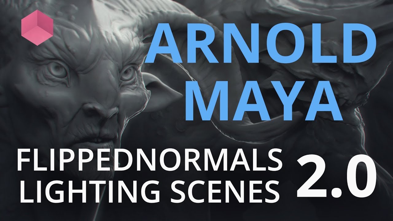 FlippedNormals Lighting Scenes 2.0 - Arnold for Maya