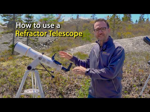 How to Use a Refractor Telescope