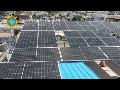 Grid tie roof top residential solar panel installation servi...