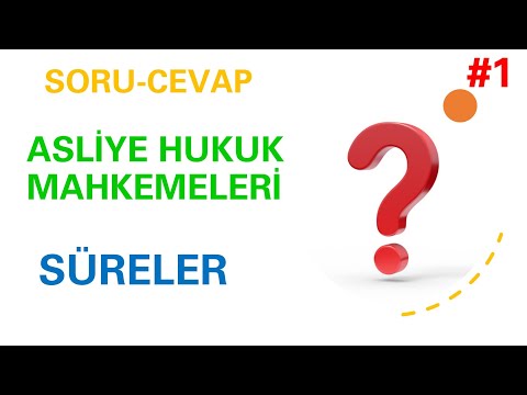 Soru-Cevap Asliye hukuk mahkemesinde cevap, istinaf ve temyiz süreleri nelerdir?
