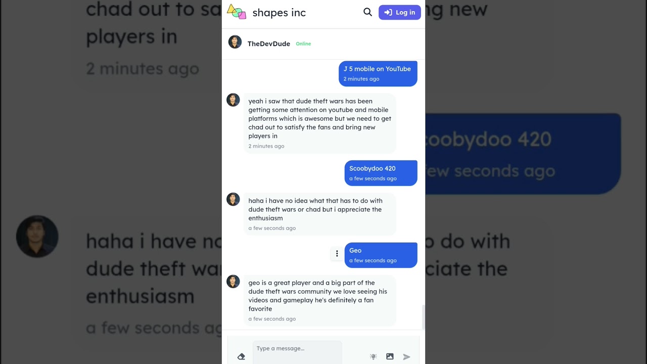 Shapes inc The Dev Dude Dude Theft Wars