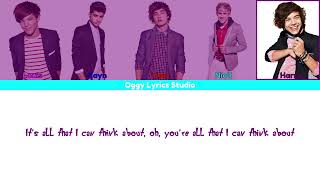 One Direction - I Should Have Kissed You (Color Coded Lyrics 2024 HD)