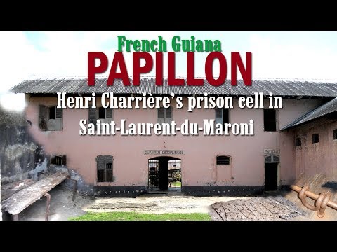 Papillon's prison cell in St.Laurent-du-Maroni. French Guiana