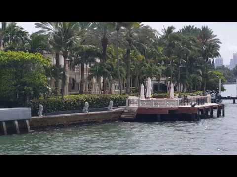 Frank Sinatra"s Miami residence, Miami Boat Ride, July 2017