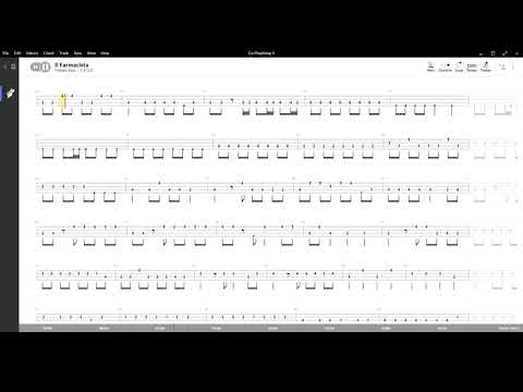 Il Farmacista ( Max Gazze ) ,Tablatura e base Senza Basso - Backing bass track