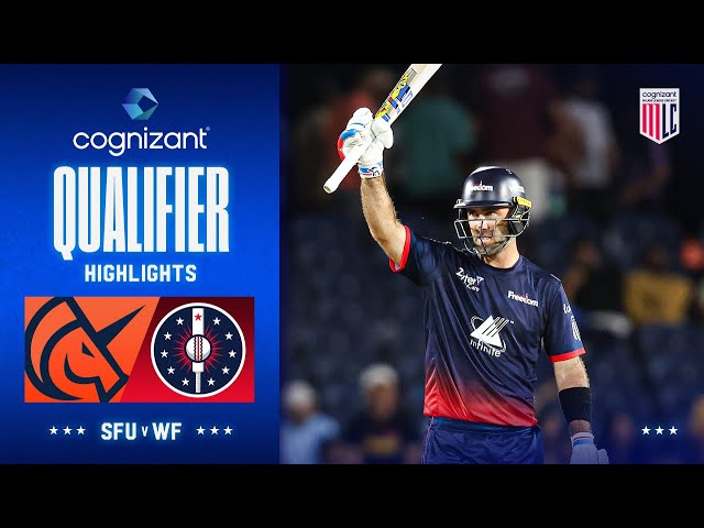Cognizant Major League Cricket Qualifier Highlights | San Francisco Unicorns Vs. Washington Freedom