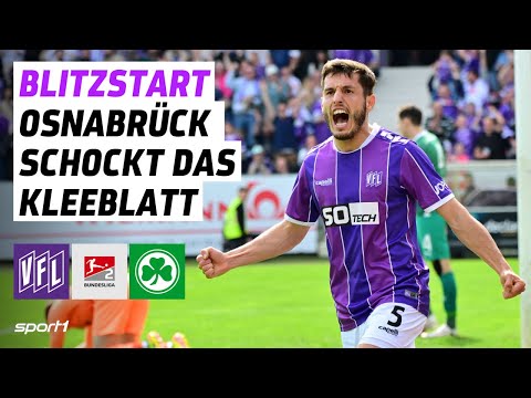 VfL Osnabrück - SpVgg Greuther Fürth | 2. Bundesliga Tore und Highlights 28. Spieltag