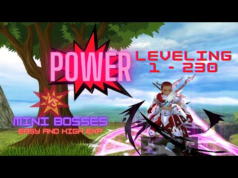 Toram Power Leveling 1-230 With Mini Bosses Easy And High Exp | Toram Leveling