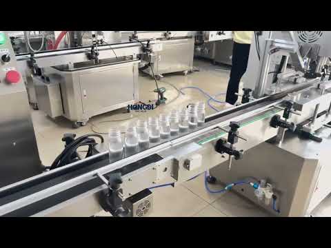 Liquid Bottle Filling & Capping Line | Automatic Filling Line Test Run | HONGDI