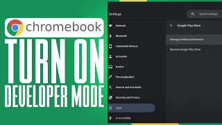 How To Turn On Developer Mode On Chromebook OS (2024) Easy Tutorial