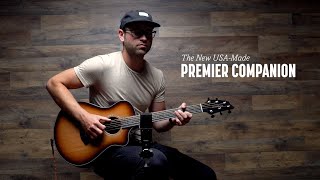 Video thumbnail for Breedlove Premier Series Companion Demo - USA-Made Travel-sized Acoustic Guitar by Breedlove Guitars