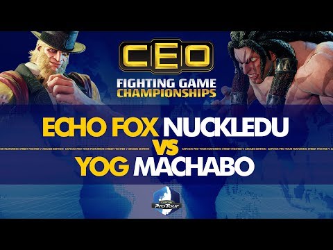 ECHO FOX NuckleDu (G/Cammy) vs YOG Machabo (Necalli) - CEO 2019 Top 96 - CPT 2019