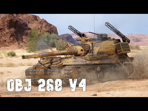 World of Tanks Object 268 Version 4 - 5 Kills 11,2K Damage