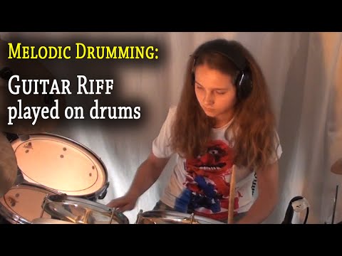 Money for nothing; Guitar Riff played on drums (by Sina)