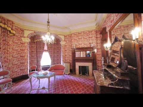 Once a ballroom, now a bedroom Once a ballroom, now a bedroom