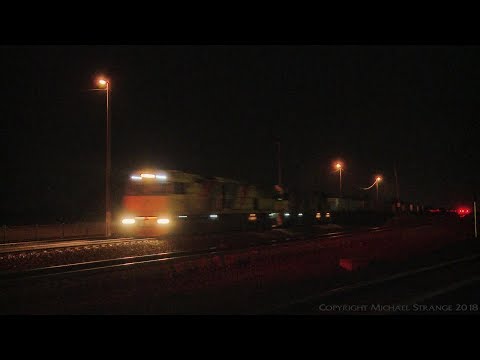 Aurizon MP1 with 6020 Class Locomotives - PoathTV Australian Trains & Railways