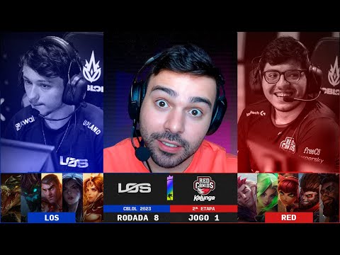 LOS X RED Canids | CBLOL 2023: 8ª Rodada - 2ª Etapa | Ilha das Lendas