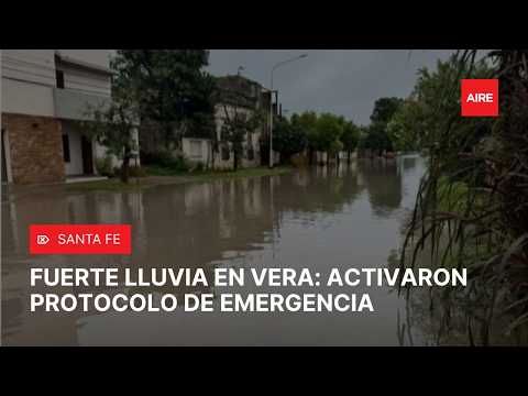 TEMPORAL EN VERA ☔ cayeron más de 150 mm y activaron el PROTOCOLO DE EMERGENCIA