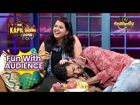 Vicky Kaushal Sleeps On His 'Girl Fans' Lap | The Kapil Sharma Show | Fun With Audience