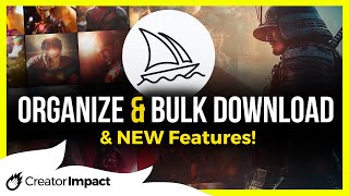 Hide, Bulk Download & NEW ORGANIZER in Midjourney (Folder System!)