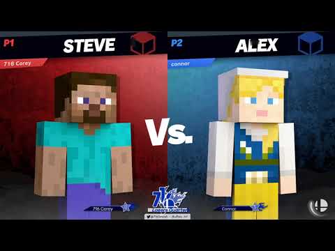 BSSP3 - connor (Alex) Vs. Corey (Steve) - SSBU Losers Quarters