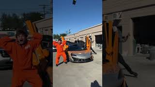 Download lagu I RUINED A $500,000 SUPER CAR WITH THIS PRANK 😳 - #shorts mp3