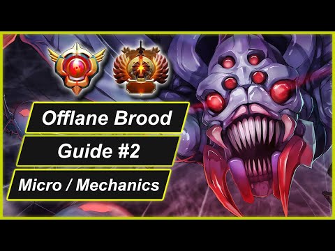 TLDR Broodmother Guide #2 - micro and mechanics  | Dota 2 Hero Guide