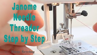 How to Use a Janome Needle Threader